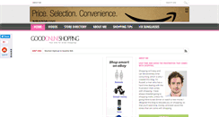 Desktop Screenshot of goodonlineshoppingsites.net